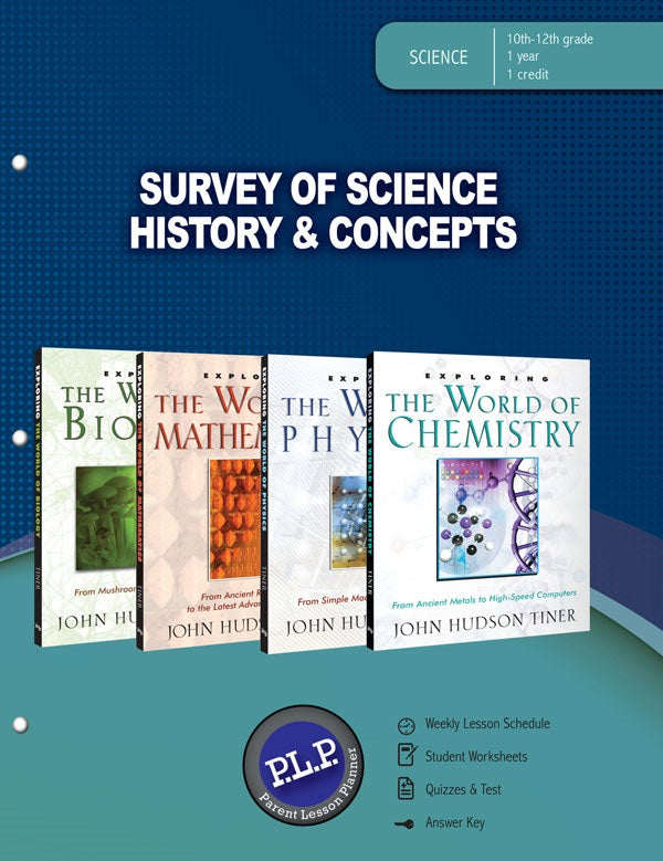 Survey Of Science History & Concepts Parent Lesson Planner