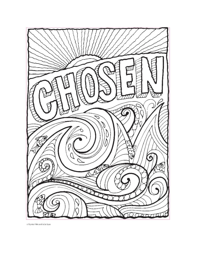 You're God's Girl! Coloring Book - Re-vived