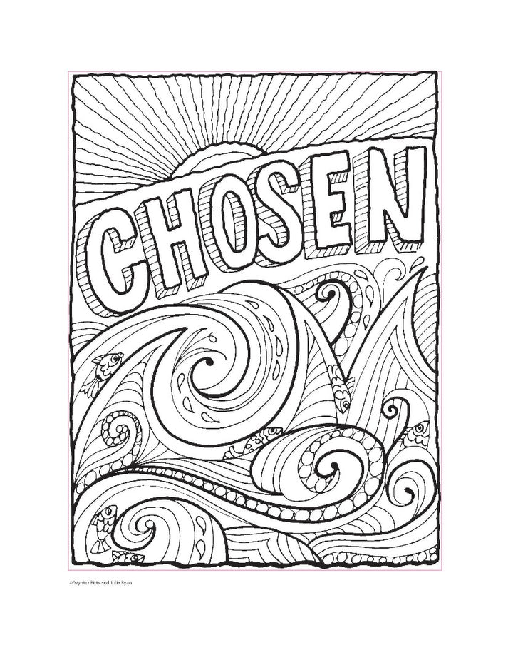 You're God's Girl! Coloring Book - Re-vived