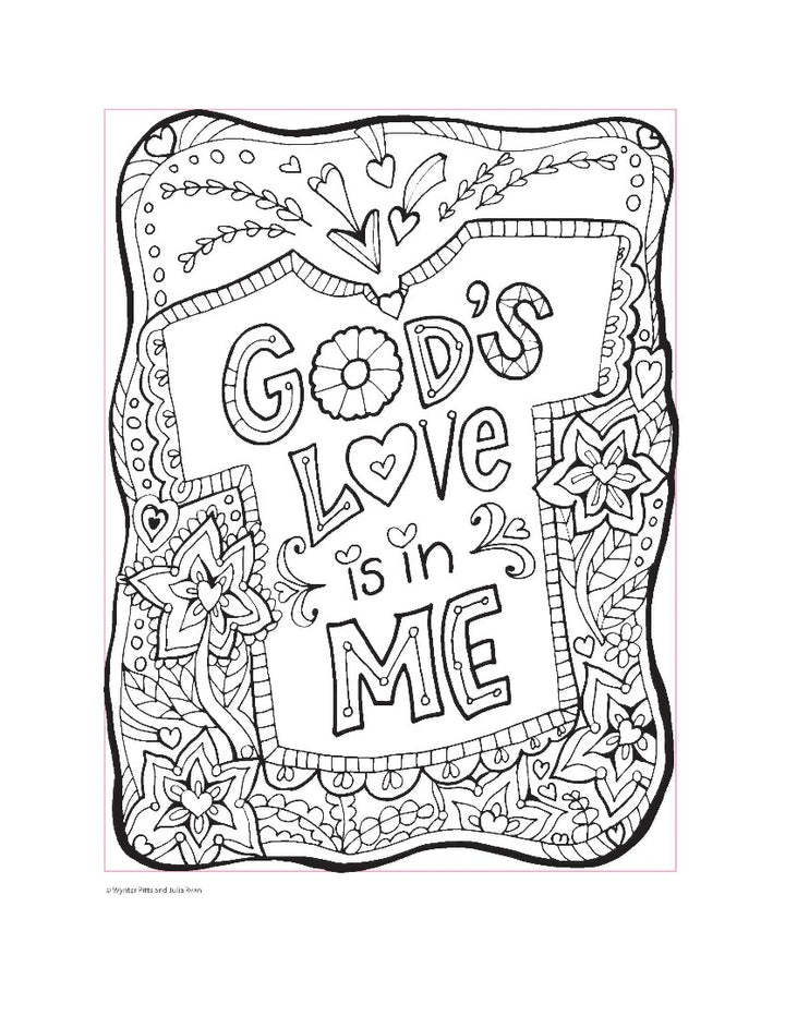 You're God's Girl! Coloring Book - Re-vived