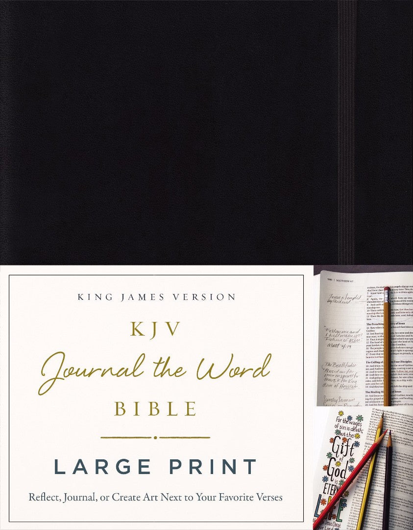 KJV Journal the Word Bible Large Print - Re-vived