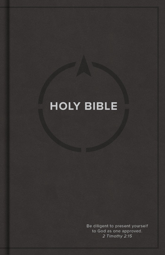 CSB Drill Bible, Gray Leathertouch Over Board