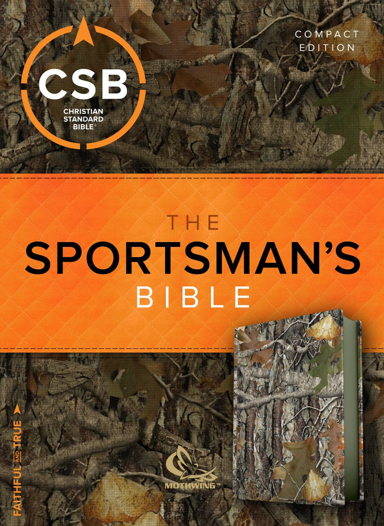 CSB Sportsman's Bible: Large Print Compact Edition, Mothwing