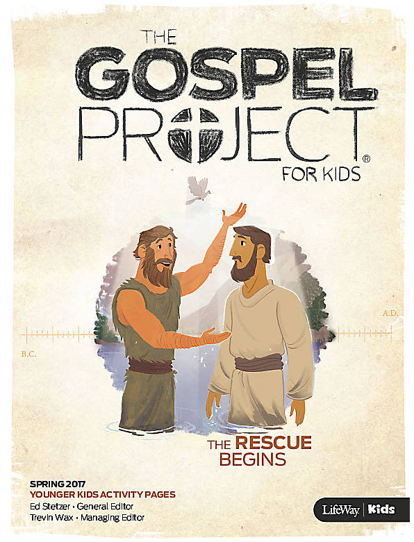 Rescue Begins, The: Younger Kids Activity Pages Spring 2017