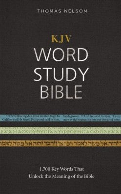 KJV Word Study Bible, HB