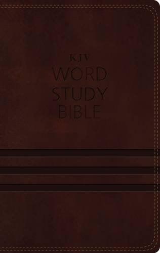 KJV Word Study Bible, Imitation Leather, Brown