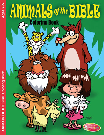 Animals of the Bible Colouring Activity Book