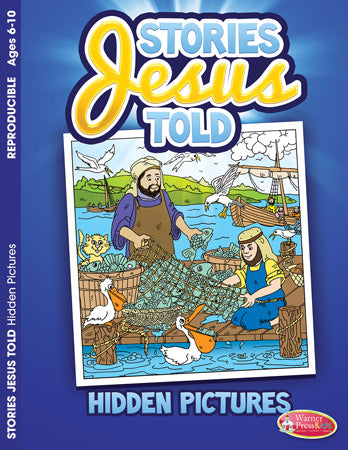 Stories Jesus Told Hidden Pictures Activity Book