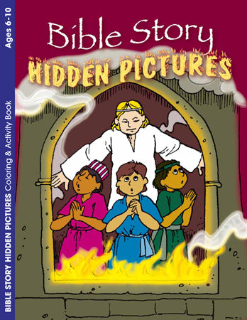 Bible Story Hidden Pictures Activity Book