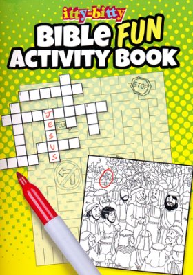 Itty Bitty: Bible Fun Activity Book - Re-vived
