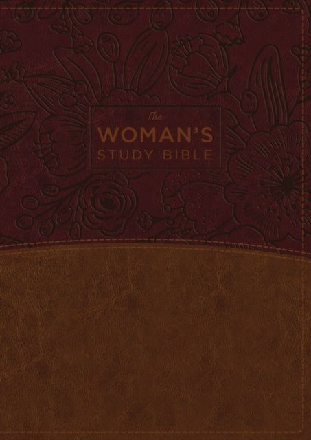 NKJV: Women's Study Bible, Imitation Leather, Brown/Burgundy