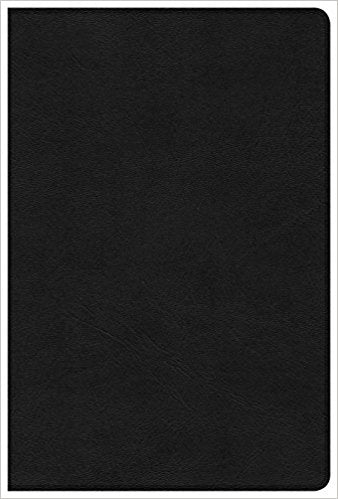 CSB Disciple's Study Bible, Black LeatherTouch
