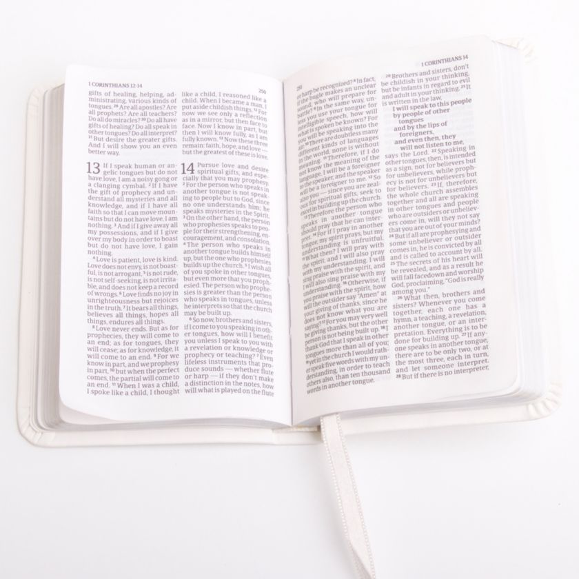 CSB Baby's New Testament with Psalms, White LeatherTouch
