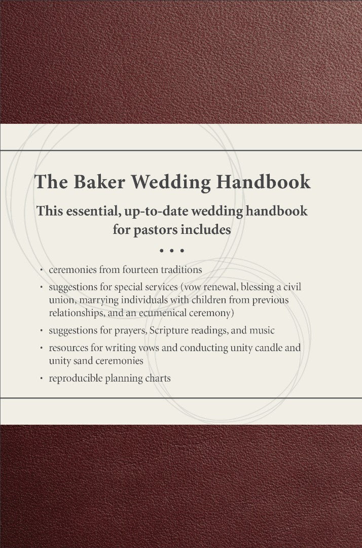 The Baker Wedding Handbook