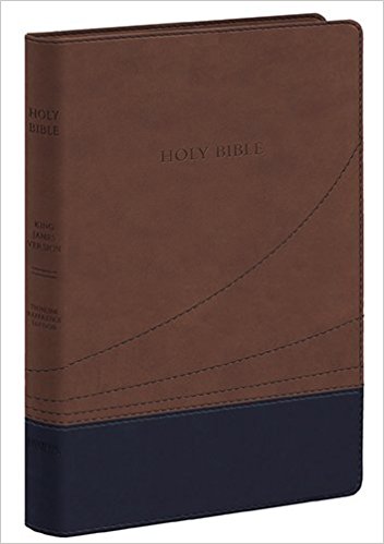 KJV Large Print Thinline Reference Bible - Re-vived