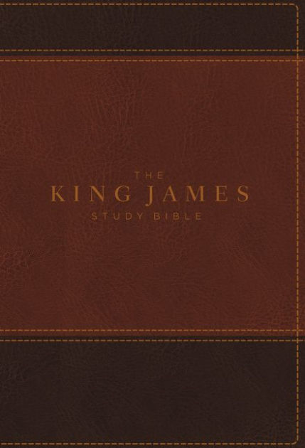 King James Study Bible, The, Indexed, Full-Color Ed.