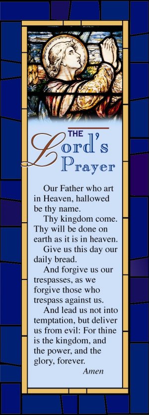 Lord's Prayer Bookmark, The (Pkg of 25)