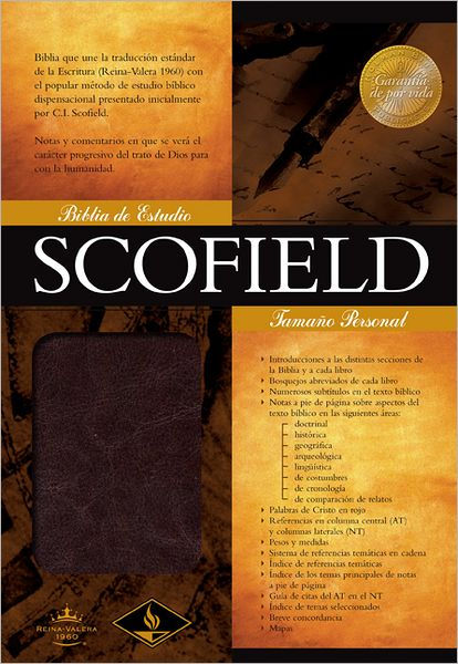 RVR 1960 Biblia de Estudio Scofield Tamano Personal