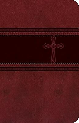 CEB Common English Bible Compact Thin Red DecoTone with Cros