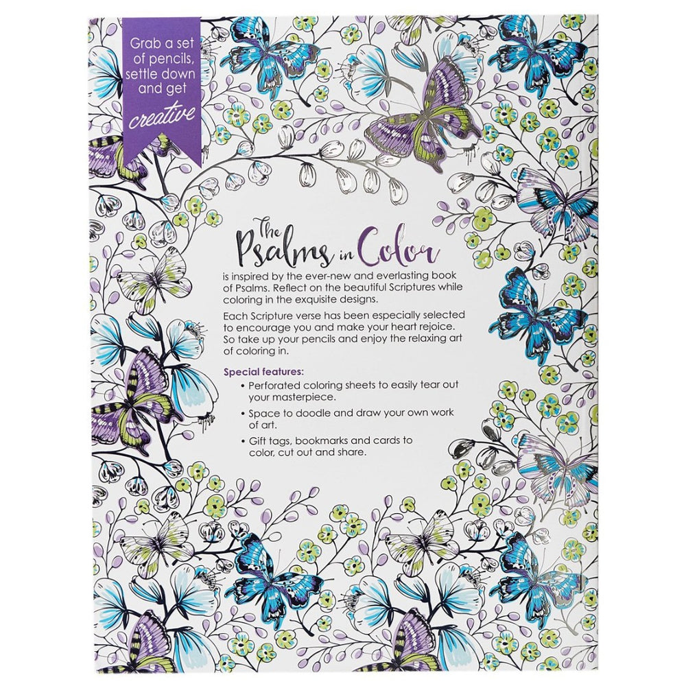 Psalms In Color: Colouring Book - Re-vived