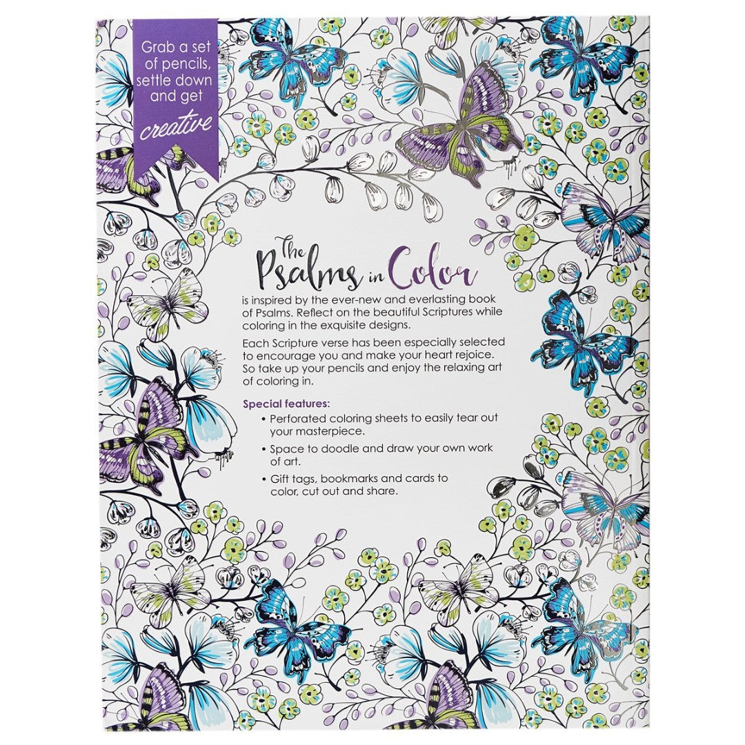 Psalms In Color: Colouring Book - Re-vived