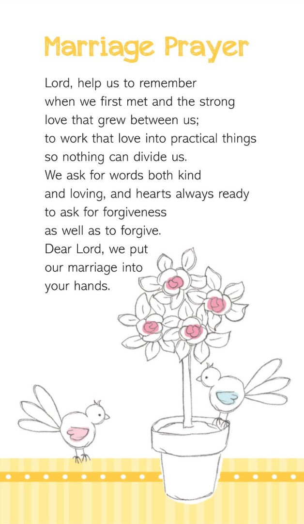 Marriage Prayer Prayer Cards - Re-vived