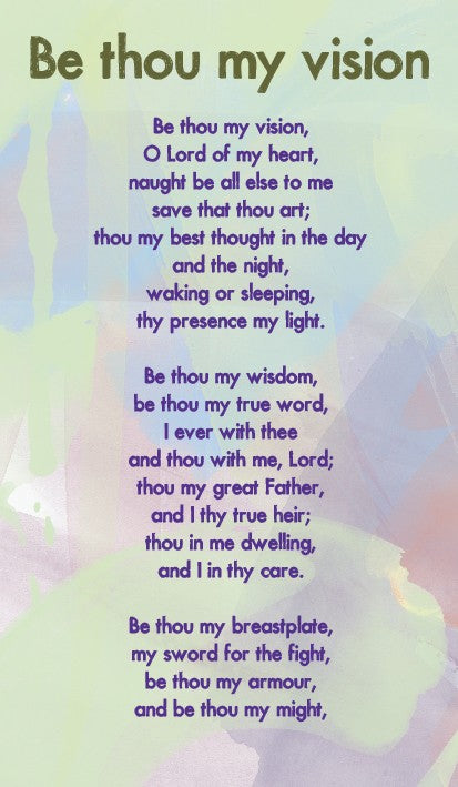 Be Thou My Vision Hymn Cards - Re-vived