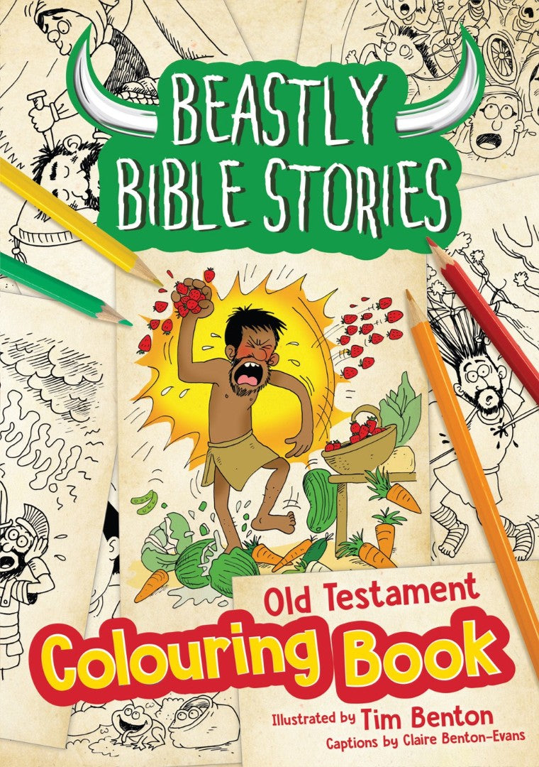 Beastly Bible Stories Colouring Book Old Testament