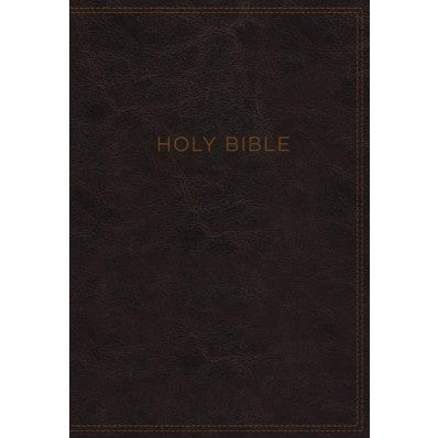 KJV Know The Word Study Bible, Brown, Red Letter Edition