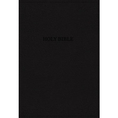 KJV Know The Word Study Bible, Black, Indexed, Red Letter Ed
