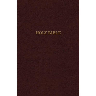 KJV Reference Bible, Burgundy, Personal Size Giant Print