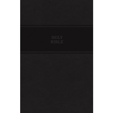 KJV Reference Bible, Black, Personal Size Giant Print
