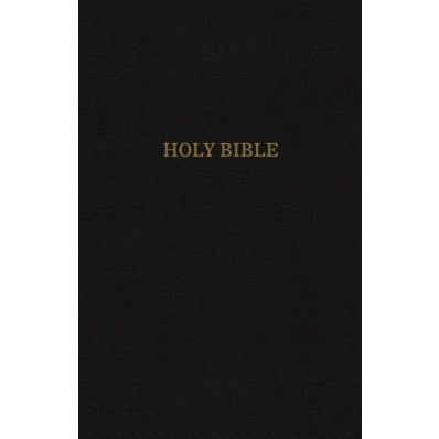 KJV Reference Bible, Black, Personal Size Giant Print