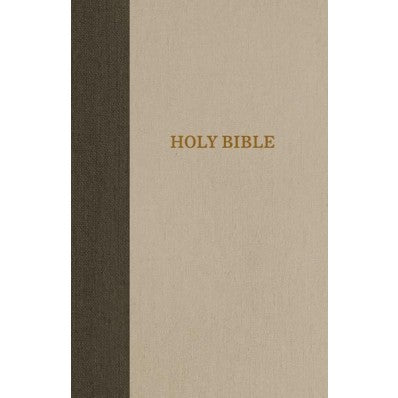 KJV Reference Bible, Green/Tan, Super Giant Print