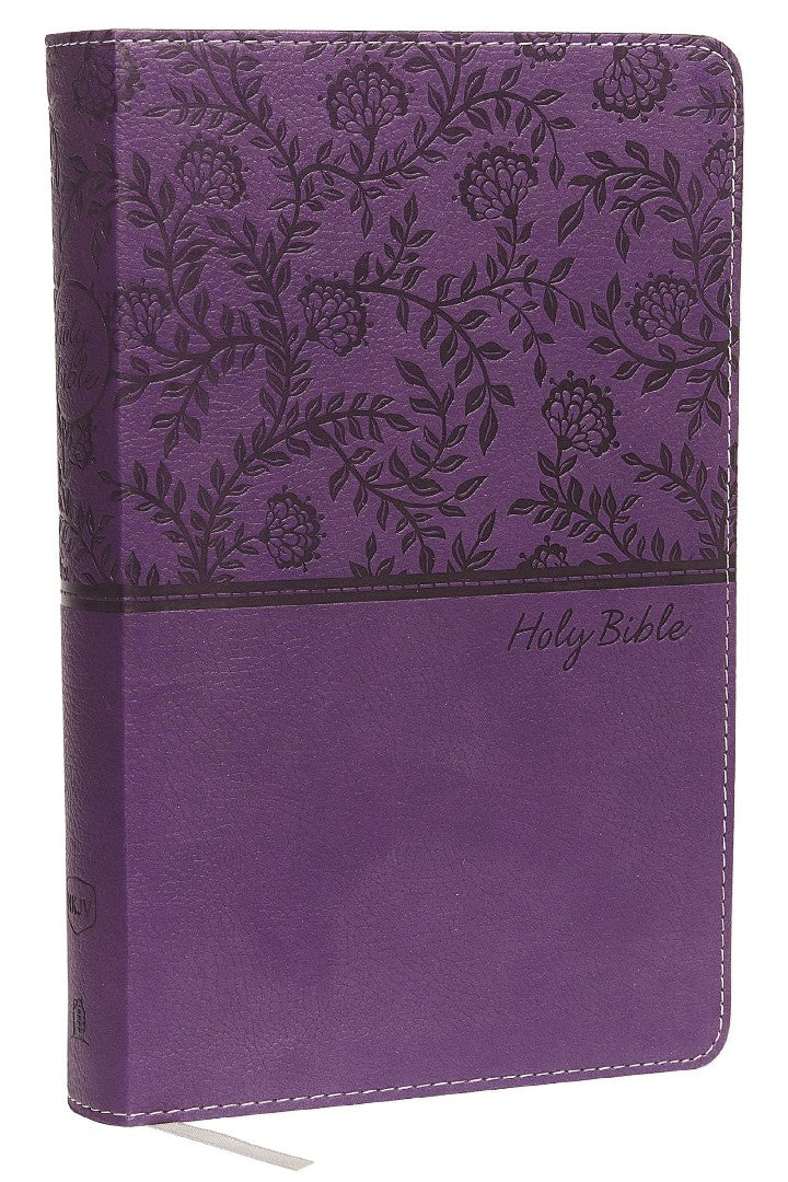 NKJV Deluxe Gift Bible, Purple, Red Letter Ed. - Re-vived