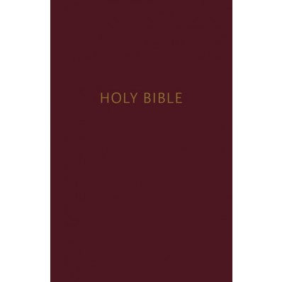 NKJV Pew Bible, Burgundy, Red Letter Edition