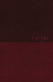 NKJV Value Thinline Bible, Compact, Burgundy, Red Letter Ed.