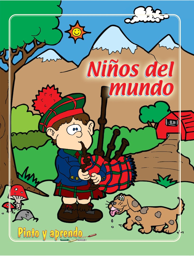 Pinto y aprendo niños del mundo - Re-vived
