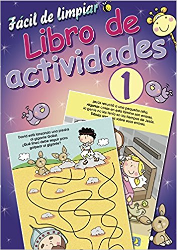 Fácil de limpiar libro de actividades 1 - Re-vived