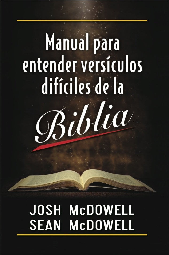 Manual Para Entender Versiculos Dificiles De La Biblia
