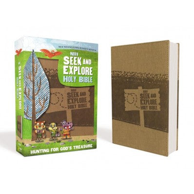 NIrV Seek And Explore Holy Bible, Tan