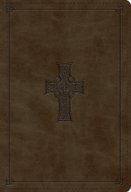 ESV Student Study Bible TruTone, Olive, Celtic Cross Design