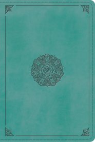 ESV Study Bible, Personal Size TruTone, Turquoise
