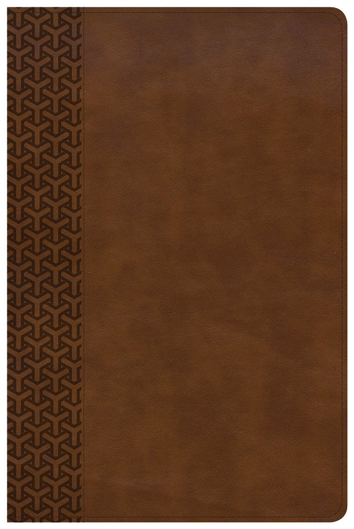 CSB Everyday Study Bible, British Tan LeatherTouch