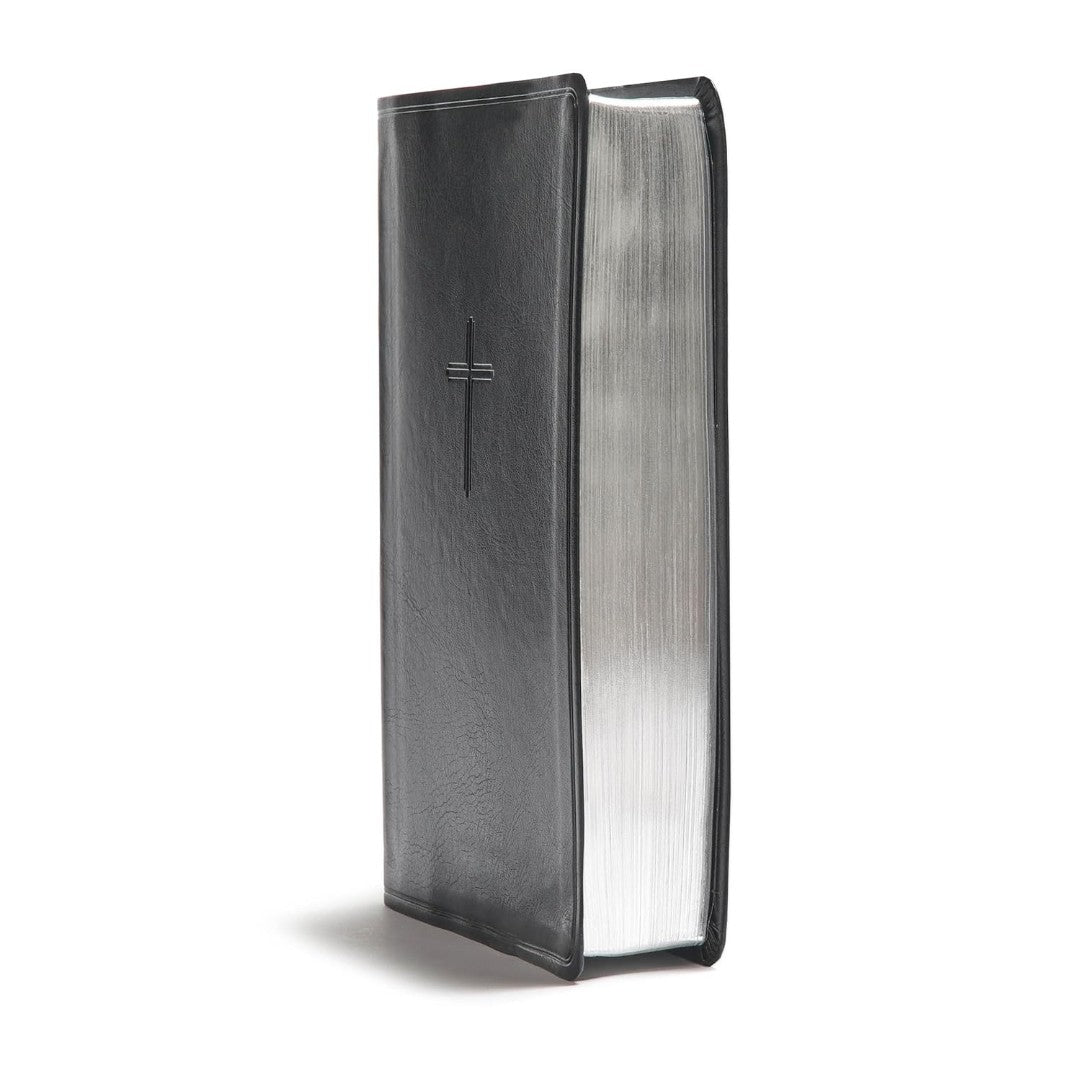 CSB Everyday Study Bible, Charcoal LeatherTouch