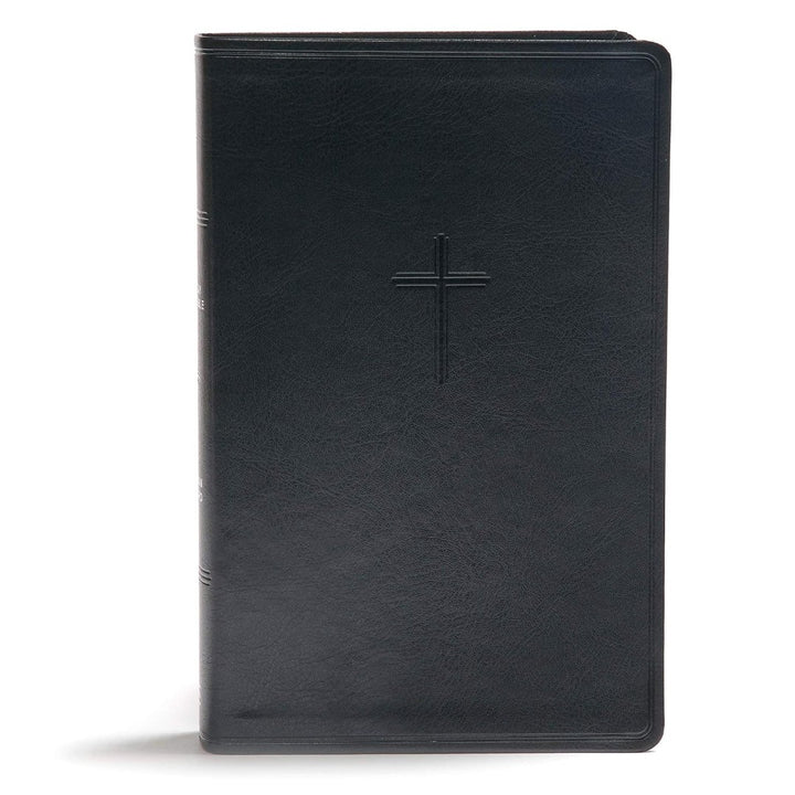 CSB Everyday Study Bible, Charcoal LeatherTouch
