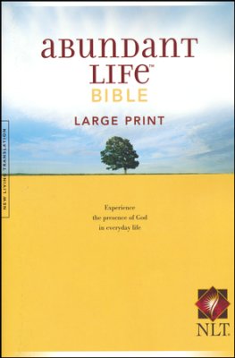 NLT Abundant Life Bible, Large Print