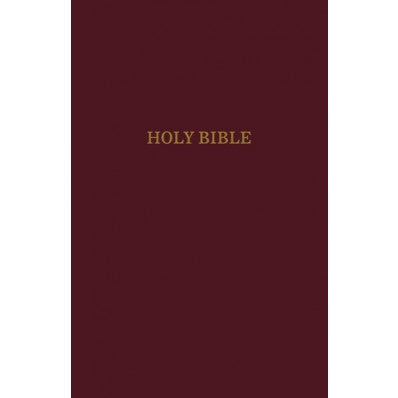 KJV Gift And Award Bible, Burgundy, Red Letter Ed.