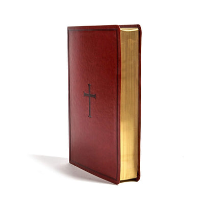 KJV Super Giant Print Reference Bible, Brown LeatherTouch