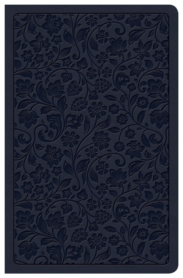 CSB Ultrathin Reference Bible, Navy, Deluxe Edition